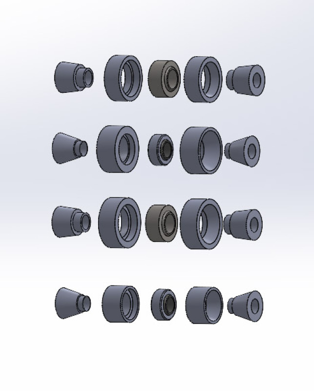 Mazda Miata Knuckle Bushings - Rear - SPL Parts - Spherical Bushing - `16-`27